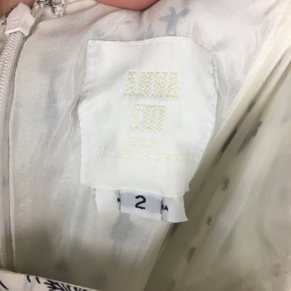 Anna Sui for Anthropologie Silk Deer Strapless - Picture 5 of 6